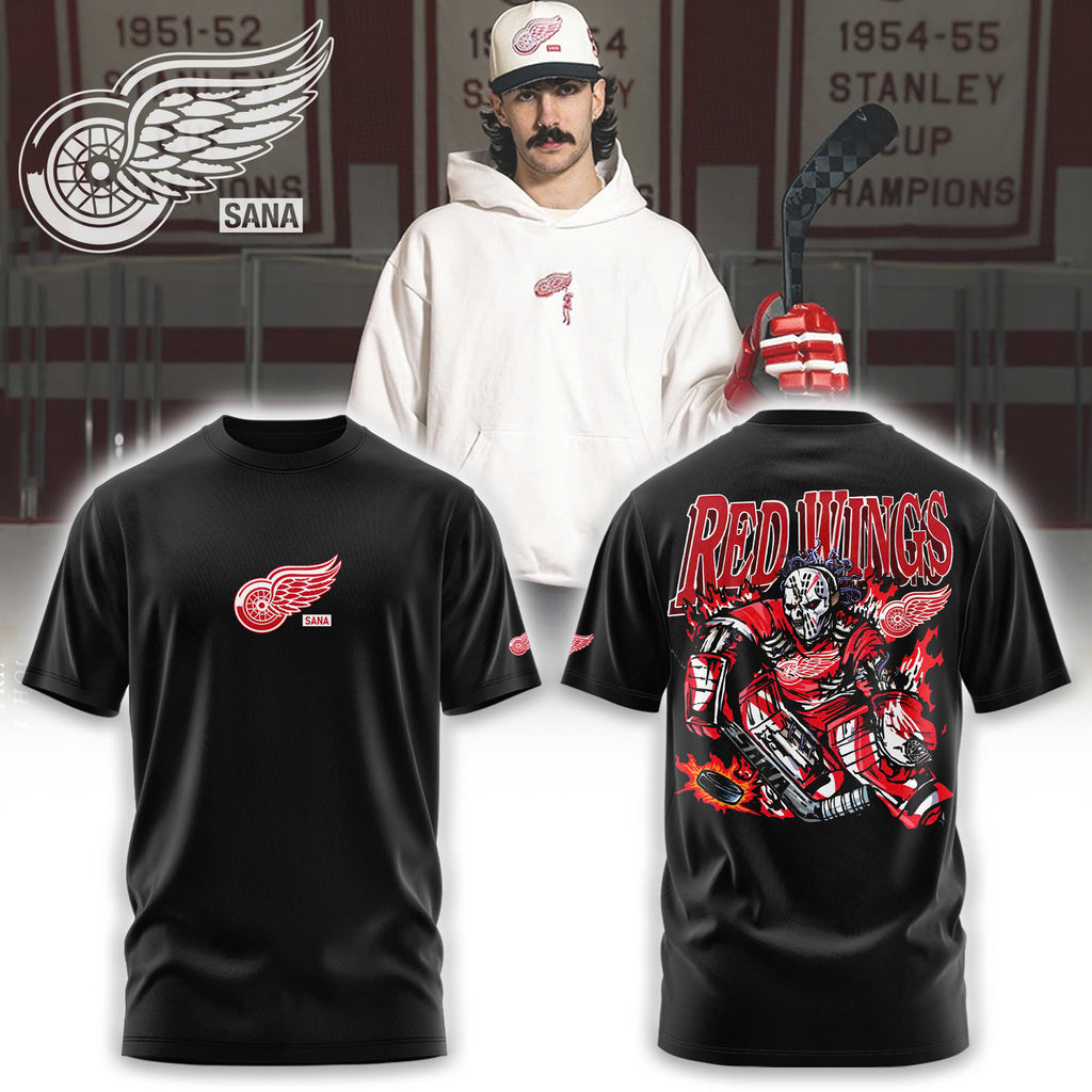 Detroit Red Wings Premium Combo T-shirt & Cap & Jogger ¨C Limited Edition