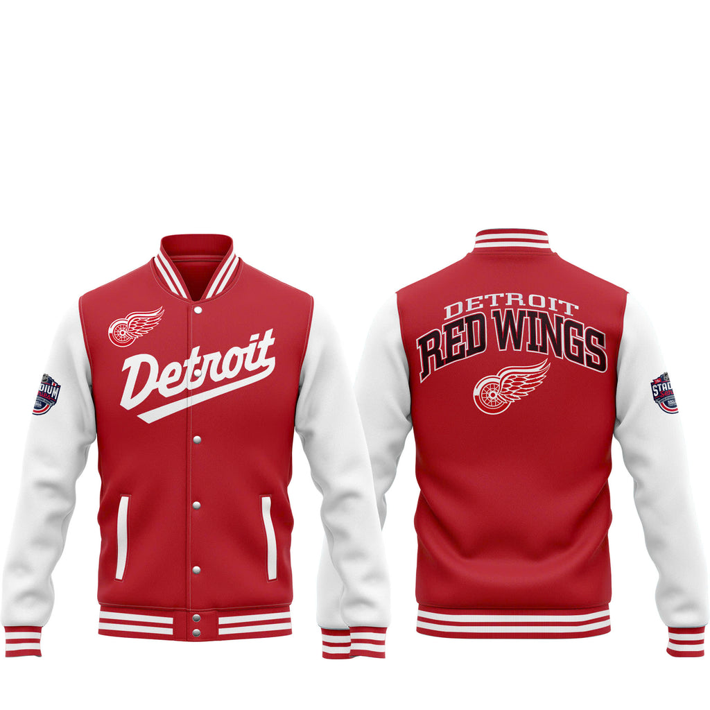 Detroit Red Wings Coach Todd McLellan Stadium Version Premium Jacket